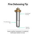 Debossing Tip, Fine
