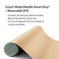 Matte Metallic Smart Vinyl&trade; &ndash; Removable (3 ft)