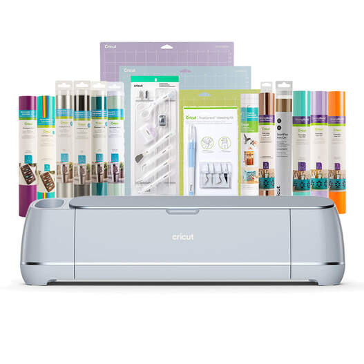 Certified Refurbished Cricut Maker&reg; 3 + Essentials Bundle + Cricut Access&trade; Subscription