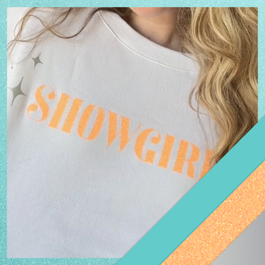 Cricut&reg; Showgirl Iron-On Collection