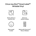 Cricut Joy Xtra&trade; Smart Vinyl&trade; Writable Vinyl &ndash; Removable (3 ct)